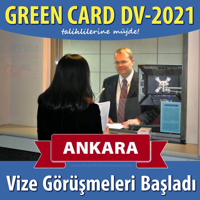 Green Card 2021 mülakatı
