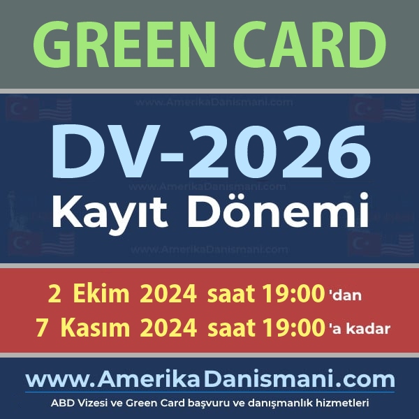 Green Card Başvuru Tarihleri 2024