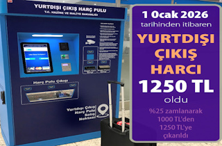 Yurt Dışı Çıkış Harcı Ne Kadar?